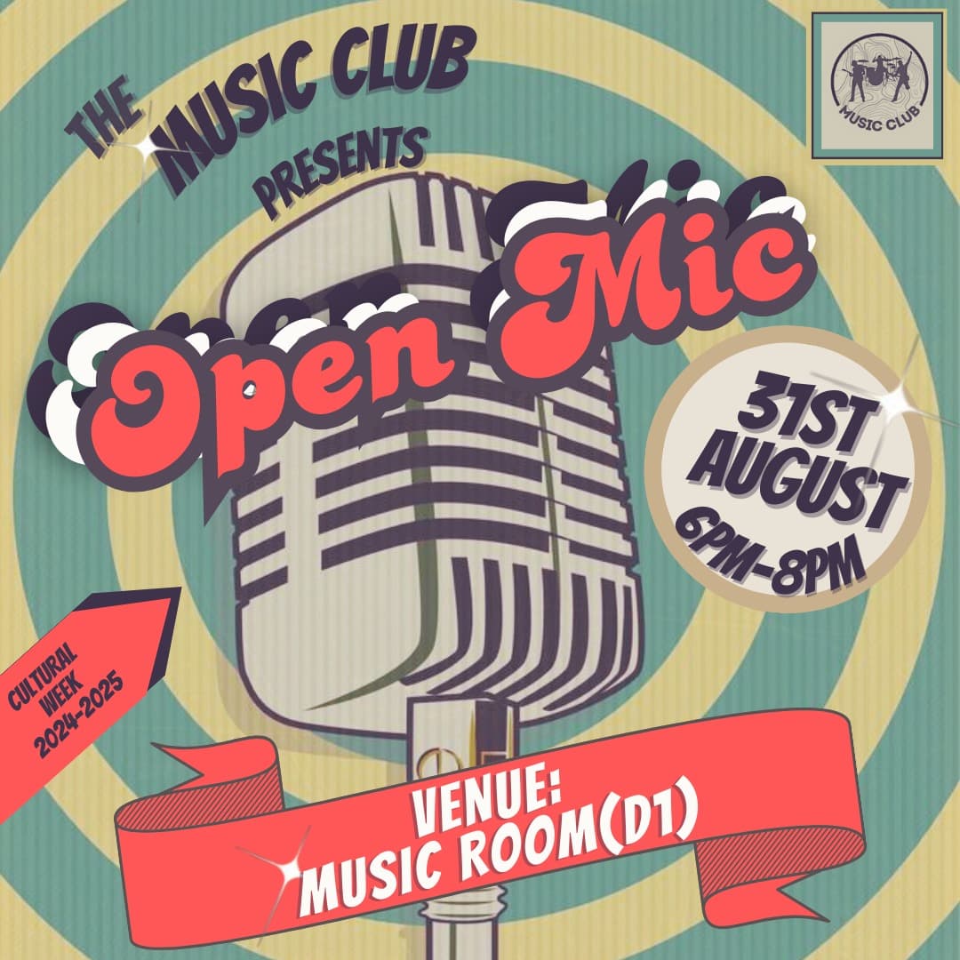 1st Open Mic Night
