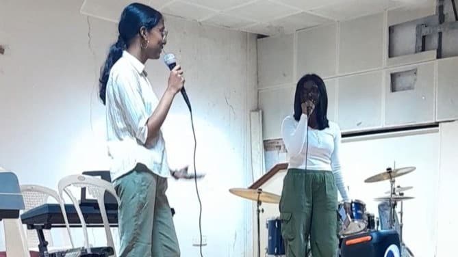 Dharani and Meera R (Vocals)