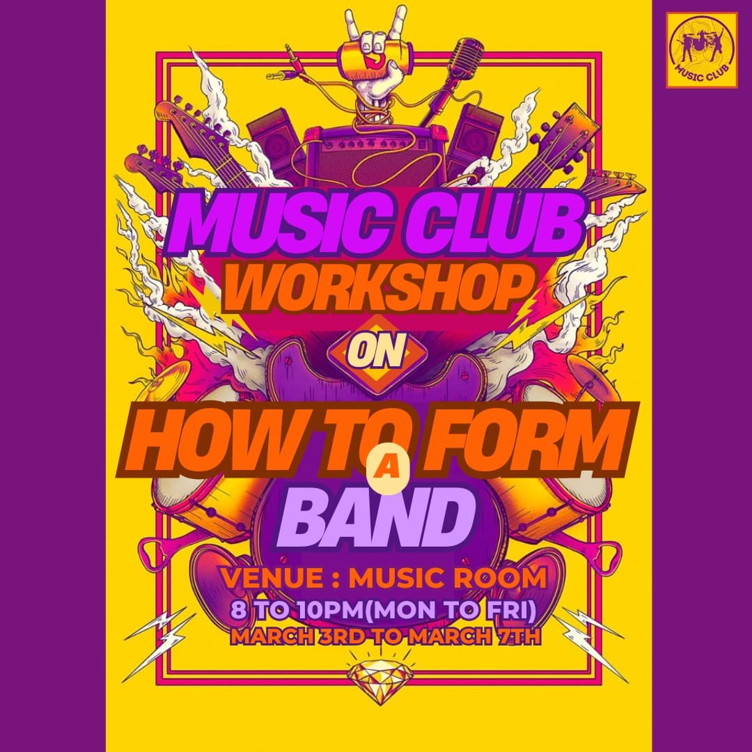 Workshop: How to form a Band